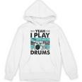 Yeah I Play Drums Drummer Play Drumming パーカー