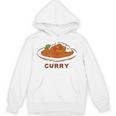 カレー カレーライス イラスト 手書き かわいい おしゃれ Curry 洋食 おもしろ パーカー