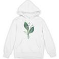 スズラン植物アートペインティングtシャツ パーカー