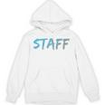スタッフバックプリントデザインtシャツ イベントスタッフ用 パーカー