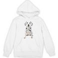 ダルメシアン 犬 モチーフ ペット アート ダルメシアン パーカー