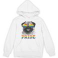 パグ ゲイプライド Lgbt レインボーフラッグ サングラス Lgbtq ギフト 犬 パーカー