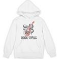 レトロ オクトパス クラーケン ギターを弾く Rock-Topus ギタリスト パーカー