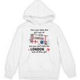 ロンドンガール ロンドン搭乗券 ロンドン パーカー
