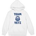 野獣のイエティ 忌まわしい雪だるまのユーモア 私はイエティが大好き Team Yeti パーカー