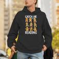 Catch Me Reading Christmas Gingerbread Man Teacher Book Unisex Hoodie Catch Me Reading Christmas Gingerbread Man Teacher Book Unisex Hoodie