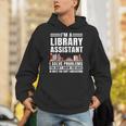 Library Assistant Books Librarian Associate Curator Keeper Unisex Hoodie