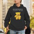 Life Is Better With A Teddy Bear All Life Matters テディベア パーカー