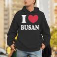 I Love Busan 釜山が大好きです パーカー