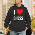 I Love Chess ハートギフト メンズ レディース キッズ アパレル 服 パーカー