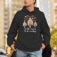 Tis The Season To Be Reading Books Christmas Tree Book Lover Unisex Hoodie