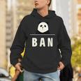 面白い 「Ban」おもしろギャグ-ジョーク 漢字 ばん 文字入り パーカー
