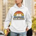 Take A Look It's In A Book Kids Reading Retro Library Unisex Hoodie