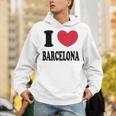 I Love Barcelona バルセロナが大好き パーカー