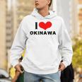 I Love Okinawa 愛 ハート 沖縄 沖縄県 日本 お土産 かわいい おしゃれ パーカー