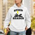 Speed Reader Book Lover Reading Unisex Hoodie