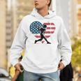 Valentines Baseball Batter Silhouette Heart Men Boys Kid Unisex Hoodie