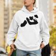 「ビッグハート」書道 長袖tシャツ パーカー