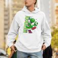 ザ・スーパーマリオギャラクシー・ムービー Action Yoshi 長袖tシャツ パーカー