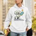 犬 遊び ピックルボール マルチーズ プードル 面白い ピクルスプードル パーカー