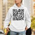 裏面面白いqr Fck You Code 中指言葉 パーカー