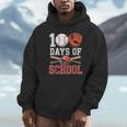 100 Days Of School Baseball Player Teacher Student Unisex Hoodie