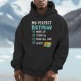 10th Perfect Birthday Reading 10 Years Old Book Lover Unisex Hoodie