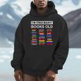 50th Birthday I'm This Many Books Old 50 Years Old Bookworm Unisex Hoodie