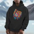 Baseball Drip Ice Cream Sprinkles Baseball Glove For Boys Unisex Hoodie Baseball Drip Ice Cream Sprinkles Baseball Glove For Boys Unisex Hoodie