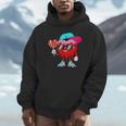 Baseball Drip Ice Cream Valentines Day Baseball Sport Boys Unisex Hoodie