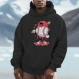 Baseball Drip Icecream Boy Kids Valentine Unisex Hoodie Baseball Drip Icecream Boy Kids Valentine Unisex Hoodie