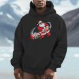 Baseball Santa 67 Christmas Xmas Pajamas Boys Unisex Hoodie Baseball Santa 67 Christmas Xmas Pajamas Boys Unisex Hoodie