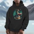 Books Dragon Reading Book Lover Unisex Hoodie Books Dragon Reading Book Lover Unisex Hoodie