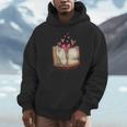 Bookworm Heart Librarian Book Nerd Library Reading Unisex Hoodie