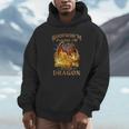 Bookworm Please I'm a Book Dragon Dragon Books Lovers Unisex Hoodie