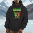Bruh 67 Baseball Christmas Gingerbread Drip Number 67 Player Unisex Hoodie Bruh 67 Baseball Christmas Gingerbread Drip Number 67 Player Unisex Hoodie