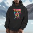 Christmas Gingerbread Bruh 67 Baseball Ice Cream Drip Kids Unisex Hoodie