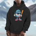 Cool Ice Cream Drip Baseball Drip For Boys Sports Kids Unisex Hoodie Cool Ice Cream Drip Baseball Drip For Boys Sports Kids Unisex Hoodie