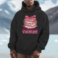 Coquette Bow All Booked For Valentine Book Lover Bookish Unisex Hoodie