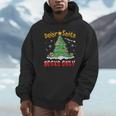 Dear Santa Books Only Christmas Tree Book Lovers Librarian Unisex Hoodie