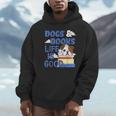 Dog Books Life Is Great Unisex Hoodie Dog Books Life Is Great Unisex Hoodie