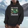 Easily Distracted By Coffee Books And Dragons Fantasy Sci-Fi Unisex Hoodie Easily Distracted By Coffee Books And Dragons Fantasy Sci-Fi Unisex Hoodie