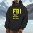 Fbi Motto 「Fidelity Bravery Integrity」 法執行機関 パーカー