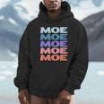 Modern Repeated Text Moe パーカー