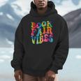 Groovy 70s Book Fair Vibe Tie Dye Reading School Librarian Unisex Hoodie Groovy 70s Book Fair Vibe Tie Dye Reading School Librarian Unisex Hoodie