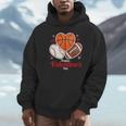Happy Valentine’s Basketball Football Valentine Baseball Unisex Hoodie