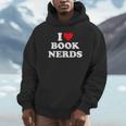 I Heart Book Nerds Book Readers Cute Unisex Hoodie I Heart Book Nerds Book Readers Cute Unisex Hoodie
