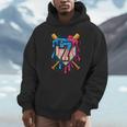 HUGvyn 7th Birthday Baseball Ice Cream Drip Number 7 Kid Boy Unisex Hoodie HUGvyn 7th Birthday Baseball Ice Cream Drip Number 7 Kid Boy Unisex Hoodie
