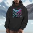 Ice Cream Baseball Drip Home Plate Bats Cool For Boys Youth Unisex Hoodie