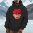 Impeach Trumptupid レッドキャップ ジョーク 民主党員 Usa 弾丸 パーカー